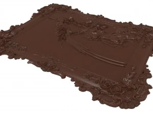 bird bas relief for cnc 3D Model
