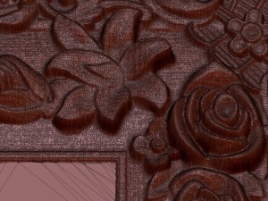 bird bas relief for cnc 3D 模型