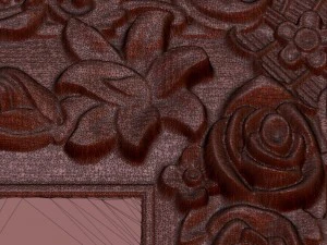 bird bas relief for cnc 3D Model