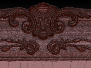 bird bas relief for cnc 3D 模型