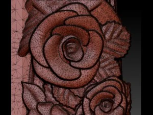 newlyweds just married bas relief for cnc 3D Model