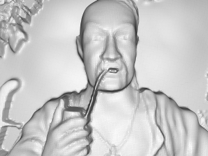 cossack mamay bas relief 3Dモデル