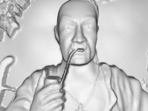 cossack mamay bas relief 3D Model
