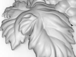 grapes bas relief for cnc 3D-Modell