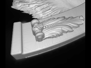 horses head and horseshoe bas relief for cnc Modello 3D