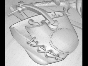 owl on the branch bas relief for cnc 3D 模型