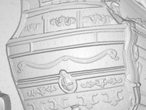 sailing panel bas relief for cnc 3D Model