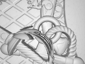 sailing panel bas relief for cnc 3D Model