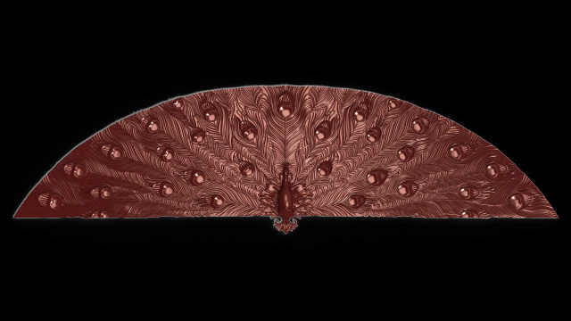 peafowl bas relief for cnc 3D Model .c4d .max .obj .3ds .fbx .stl .blend 