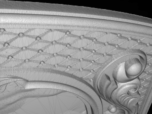 steam locomotive bas relief for cnc 3D 模型