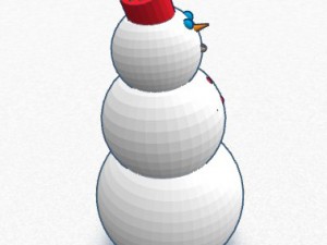 snowman 3D-Modell