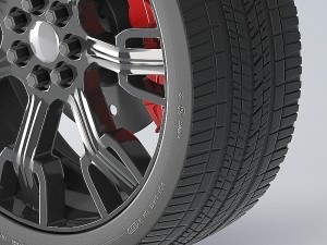car wheel 3D Model