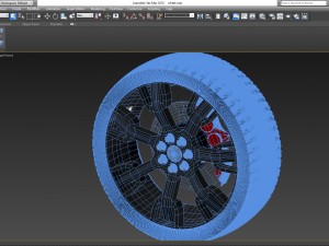 car wheel 3D Model