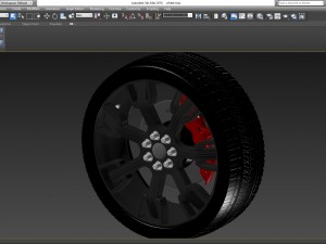 car wheel 3D Model