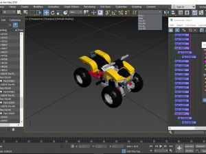 lego 31022 turbo quad a Modelo 3D