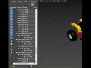 lego 31022 turbo quad a 3D Model