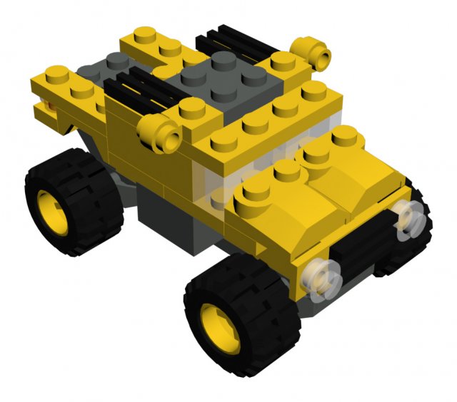 lego 4096 micro wheels g 3D 模型 .c4d .max .obj .3ds .fbx .stl .blend 