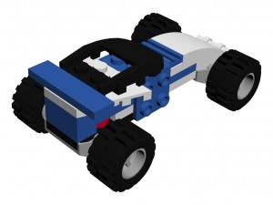 lego 7800 off road racer 3D मॉडल
