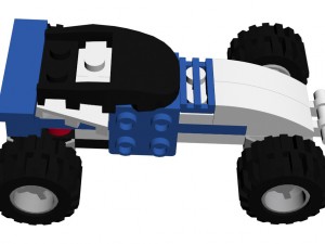 lego 7800 off road racer 3D मॉडल