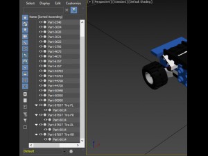 lego 7800 off road racer 3D मॉडल