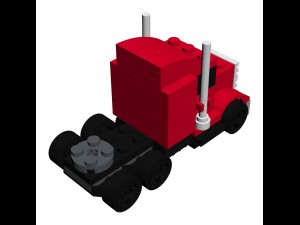 lego 8664 road hero 3D Модель