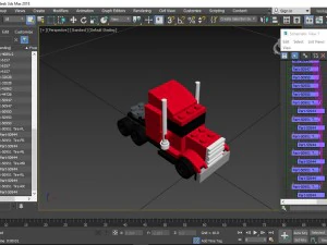 lego 8664 road hero 3D Model