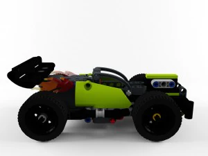 lego 42072 whack 3D Model