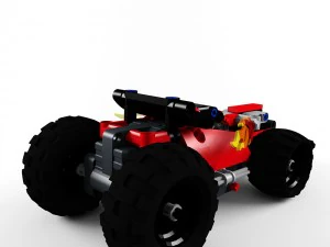 레고 42073 배쉬 3D 모델