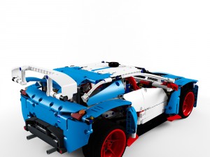 lego 42077 rally car 3D 模型