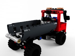 lego 42084 hook loader Model 3D