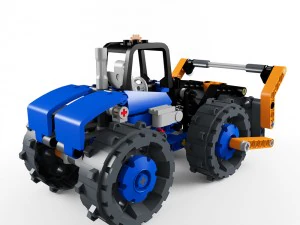 lego 42071 dozer compactor 3D Model