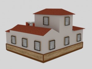 big house 3D Model