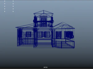 big house 3D Model