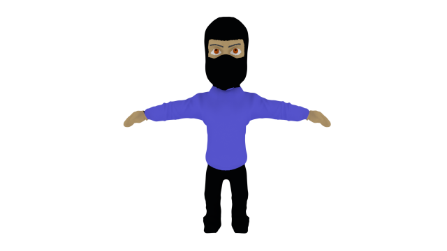theive 3Dモデル .c4d .max .obj .3ds .fbx .stl .blend 