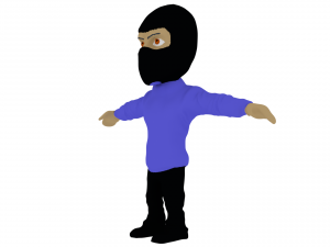 theive 3Dモデル