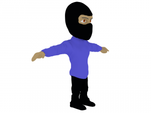 theive 3Dモデル