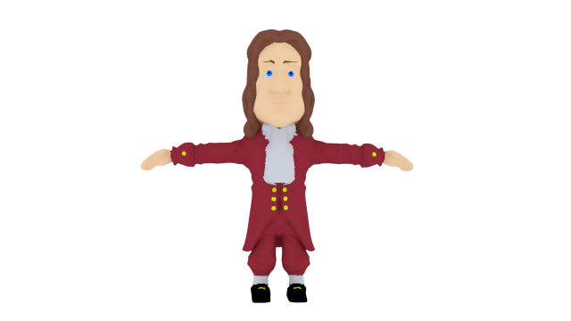 newton Modelo 3D .c4d .max .obj .3ds .fbx .stl .blend 