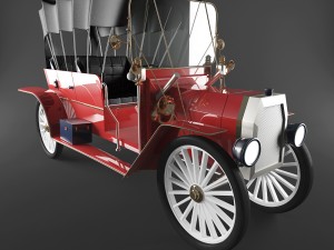 old car 3D Model