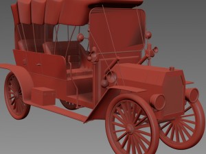 old car 3D Model
