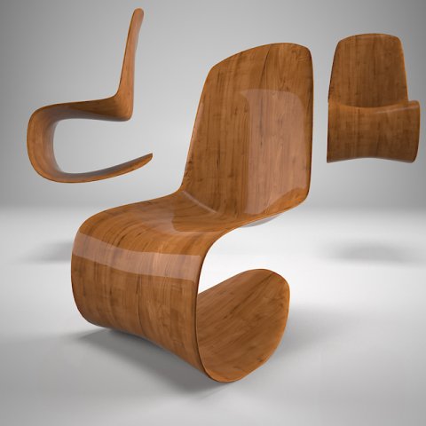 soft chair 3D-Modell .c4d .max .obj .3ds .fbx .stl .blend 