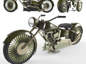 motorcycle 3D Model