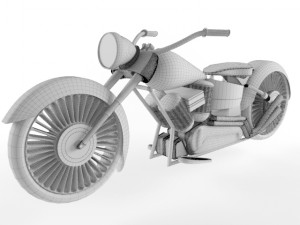 motorcycle 3D Модель