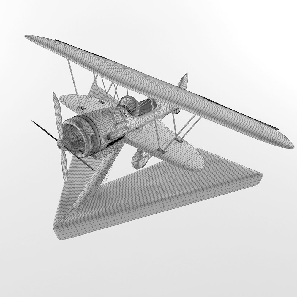 Plane 3d Model In Household Items 3dexport