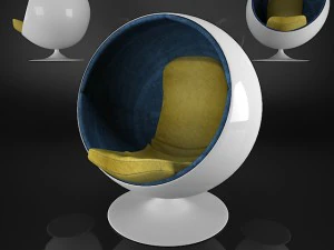 sphere chair 3D Model