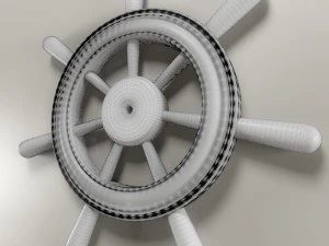 Lenkrad 3D Modell