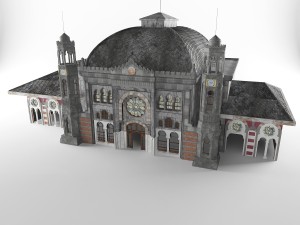 sirkeci tren gar 3D Model