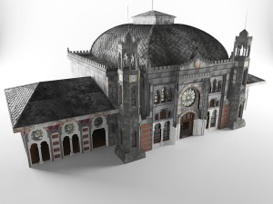 sirkeci tren gar 3D Model