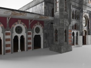 sirkeci tren gar 3D Model