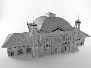 sirkeci tren gar 3D Model