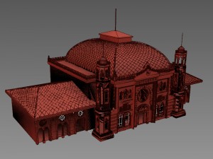sirkeci tren gar 3D Model